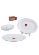 Ovāls šķīvis 22 cm, 1,5 x 15,5 x 22,5 cm, BORMIOLI ROCCO 8411712238544