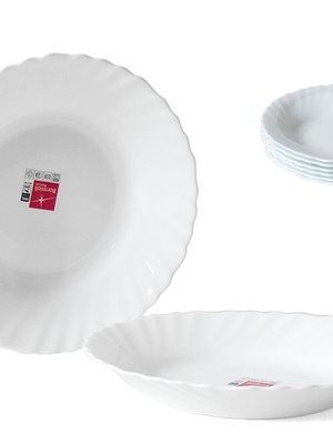 Premium Hondo šķīvis 23 cm, 4 x 22 x 22 cm, BORMIOLI ROCCO 8411712249113  Hover