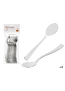 Komplekts 12 plastmasas sudraba karotes, 24×9.5×3.5 cm, 10681, Kinvara