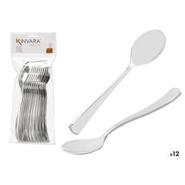 Komplekts 12 plastmasas sudraba karotes, 24×9.5×3.5 cm, 10681, Kinvara