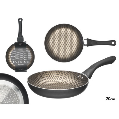 Nepiedegoša indukcijas panna, šūnveida pārklājums, 20 cm, 6.5×36×20 cm, 82283, Kinvara