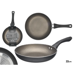 Nepiedegoša indukcijas panna, šūnveida pārklājums, 22 cm, 6.5×30×23 cm, 82284, Kinvara