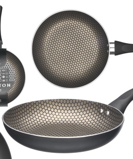 Nepiedegoša indukcijas panna, šūnveida pārklājums, 22 cm, 6.5×30×23 cm, 82284, Kinvara  Hover