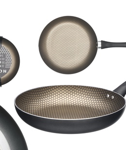 Nepiedegoša indukcijas panna, šūnveida pārklājums, 28 cm, 9×46×28 cm, 82288, Kinvara  Hover