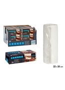 Plastmasas sviestmaižu maisi, 40 gab., 4.4×14.3×5.3 cm, 87072, Leknes