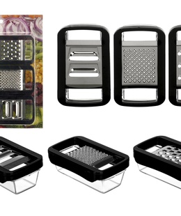 3 rīvju komplekts ar mazu konteineru, 23.5×17×3.5 cm, 92604, Kinvara  Hover