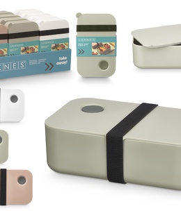 Pusdienu kaste, 3 krāsas, 6.5×19.5×12 cm, 93467, Leknes  Hover