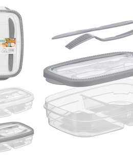 Pusdienu kaste, 2 krāsas, 5.5×26×16 cm, 93500, Leknes  Hover