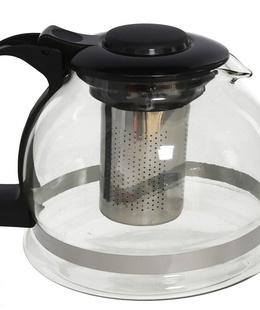 Stikla tējkanna ar filtru 1600 ml, 14,5 x 20 x 15,5 cm, KITCHEN&GO 8445393048376  Hover