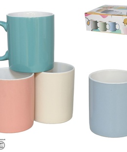 Akmensmasas krūze 330 ml Luna, 9,5 x 12,5 x 8,5 cm, KITCHEN&GO 8445393138206  Hover