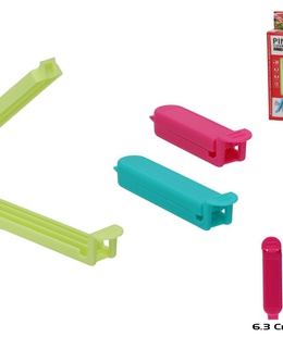 Maisiņu aizspiedējs 12 cm, 1,5 x 12 x 1,5 cm, GERIMPORT 8445393221526  Hover