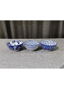 Porcelāna bļoda, 3 dizaini, 5,5 x 11,5 x 11,5 cm, KITCHEN&GO 8445393250359