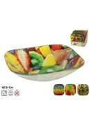Kvadrātveida stikla bļoda, 3 dizaini, 3 x 12,5 x 12,5 cm, KITCHEN&GO 8445393278810