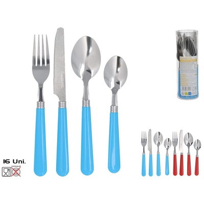 16 gabalu virtuves piederumu komplekts, 2 dizaini, 21,6 x 27 x 1 cm, KITCHEN&GO 8445393371009