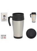 Tērauda termokrūze 450 ml, 16,5 x 11,5 x 8 cm, KITCHEN&GO 8445393371368