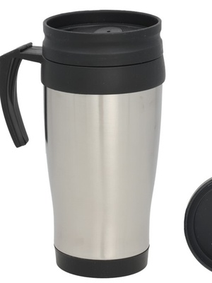 Tērauda termokrūze 450 ml, 16,5 x 11,5 x 8 cm, KITCHEN&GO 8445393371368  Hover