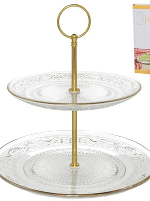 Kūku statīvs, 2 līmeņi, 24 x 23 x 23 cm, KITCHEN&GO 8445393376776  Hover