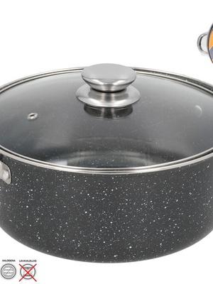 Katls ar nelīpošu virsmu, 24 cm, 14 x 31,5 x 24 cm, KITCHEN&GO 8445393379890  Hover