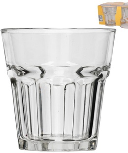 6 gab. Casablanca glāzes 300 ml, 9,5 x 9 x 9 cm, KITCHEN&GO 8445393387970  Hover