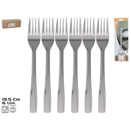 Dakšiņas (6 gab.), 19,4 x 2,6 cm, KITCHEN&GO 8445393388496