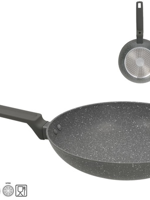 Panna 24 cm, granīta efekts, 4,8 x 44,5 x 24 cm, KITCHEN&GO 8445393392462  Hover