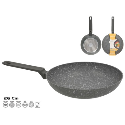 Pan 26 Cm, Granite Effect, 5,2 X 46,5 X 26 Cm, KITCHEN&GO 8445393392479