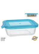 Taisnstūra stikla pusdienu kārba 640 ml, 5,5 x 19,5 x 13 cm, KITCHEN&GO 8445393406022