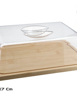 Siera trauks, 23,5 x 18 x 7 cm, bambuss, KITCHEN&GO 8445393407661  Hover