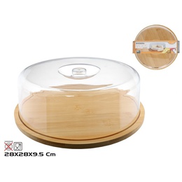 Siera trauks, 28 cm, bambuss, 9,5 x 28 x 28 cm, KITCHEN&GO 8445393407678