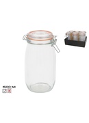 Hermētiska burka 1500 ml, 22 x 12 x 14,5 cm, KITCHEN&GO 8445393424378