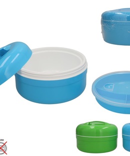 Termiskā pusdienu kārba 1500 ml, 15 x 22,5 x 22,5 cm, GERIMPORT 8445393439303  Hover