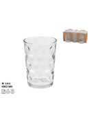 Glāzes (6 gab.) 190 ml, 10 x 9 x 7 cm, KITCHEN&GO 8445393443836