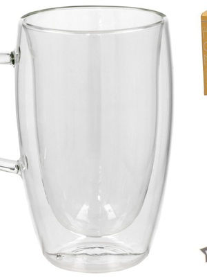 Krūze 450 ml, 14 x 13,5 x 9 cm, KITCHEN&GO 8445393478623  Hover