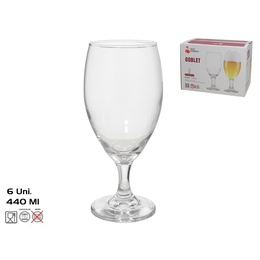 Alus glāzes (6 gab.) 440 ml, 18 x 7,5 x 7,5 cm, RED CHERRY 8445393480299