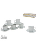 6 tasīšu/apakštasīšu komplekts, 8 x 13,5 x 13,5 cm, KITCHEN&GO 8445393535234