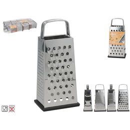 Daudzfunkcionāla rīve, tērauda, 24,5 x 11 x 8,5 cm, KITCHEN&GO 8445393541679