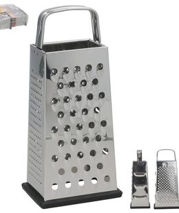 Daudzfunkcionāla rīve, tērauda, 24,5 x 11 x 8,5 cm, KITCHEN&GO 8445393541679  Hover