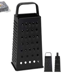 4 pušu nerūsējošā tērauda rīve 9,5 x 7 x 21 cm, KITCHEN&GO 8445393546131  Hover