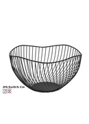 Metāla augļu trauks 25,5 x 13,5 cm, KITCHEN&GO 8445393557274
