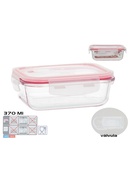 Taisnstūra pusdienu kārba 370 ml, 5,5 x 15,5 x 11 cm, KITCHEN&GO 8445393578668