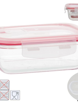 Taisnstūra pusdienu kārba 370 ml, 5,5 x 15,5 x 11 cm, KITCHEN&GO 8445393578668  Hover