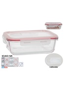 Taisnstūra pusdienu kārba 1040 ml, 6,5 x 20,5 x 15,5 cm, KITCHEN&GO 8445393578682