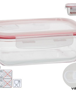 Taisnstūra pusdienu kārba 1520 ml, 7,5 x 22,5 x 17,5 cm, KITCHEN&GO 8445393578699  Hover