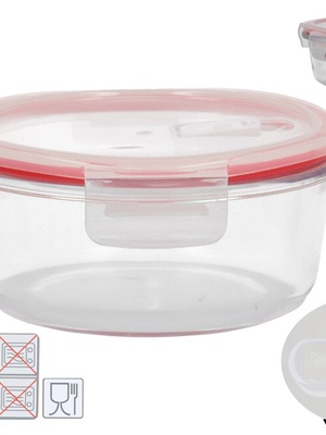 Apaļa pusdienu kārba 400 ml, 6 x 13,5 x 13,5 cm, KITCHEN&GO 8445393578705  Hover