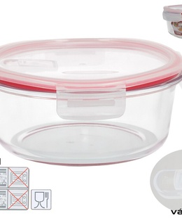 Apaļa pusdienu kārba 1300 ml, 8,5 x 20 x 20 cm, KITCHEN&GO 8445393578736  Hover