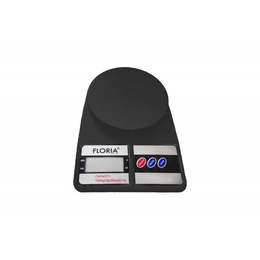 Floria ZLN 9076 digitālie virtuves svari, ietilpība 2 g–10 000 g, LCD displejs, maksimums 10 kg