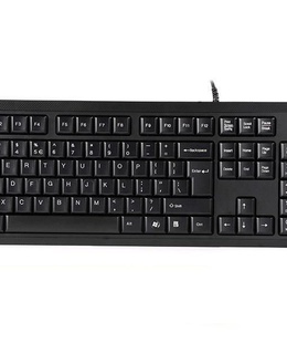 Tastatūra A4Tech 46007 KR-92 USB Black  Hover