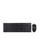 Tastatūra A4Tech 46009 Mouse & Keyboard KR-85550 black