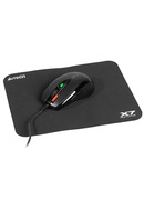 Pele A4Tech 46028 Mouse & Pad X-7120 Black Hover