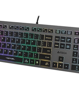 Tastatūra A4Tech 47126 FSTYLER FX60H Grey Neon Backlit  Hover